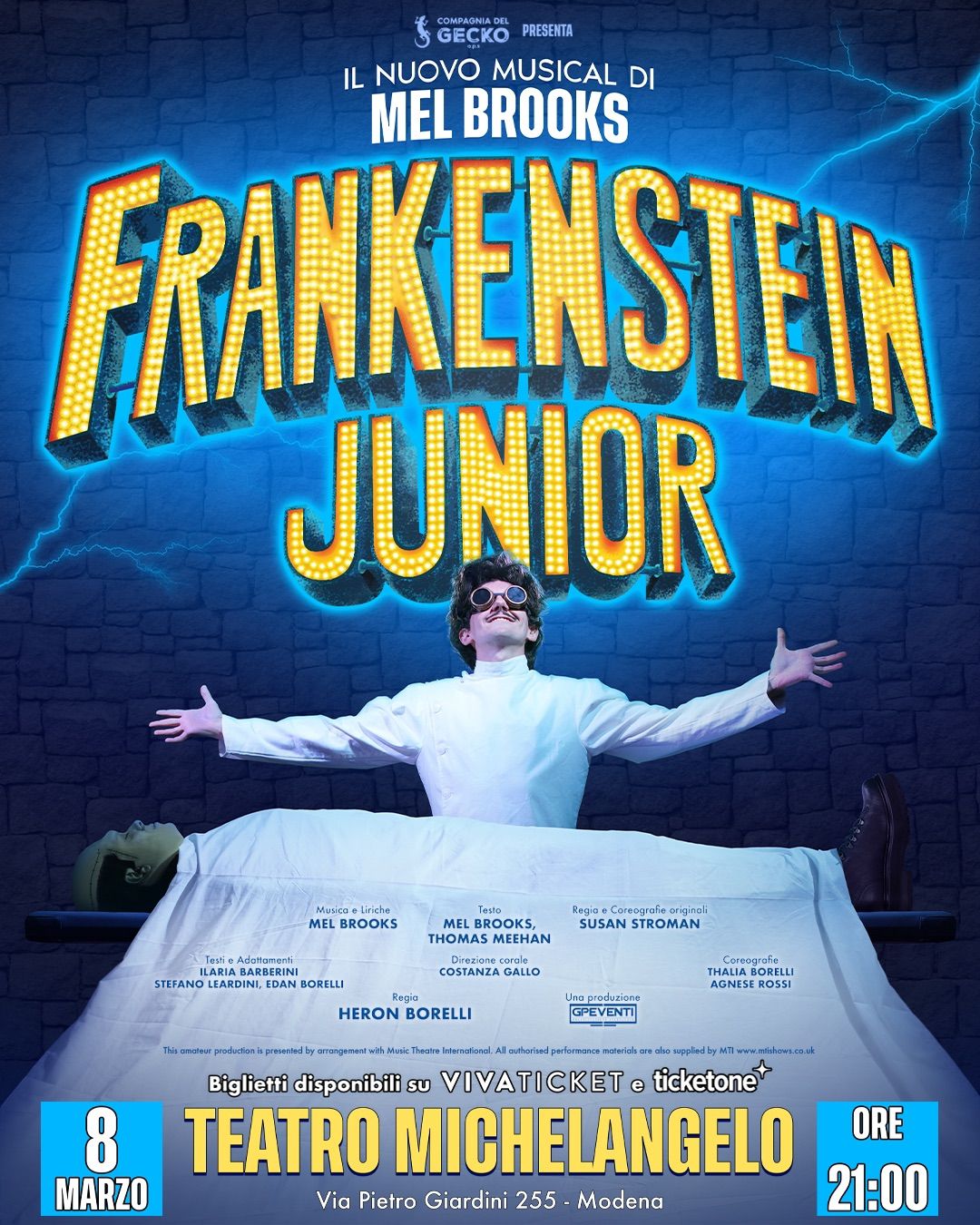 FRANKENSTEIN JUNIOR - Il Musical