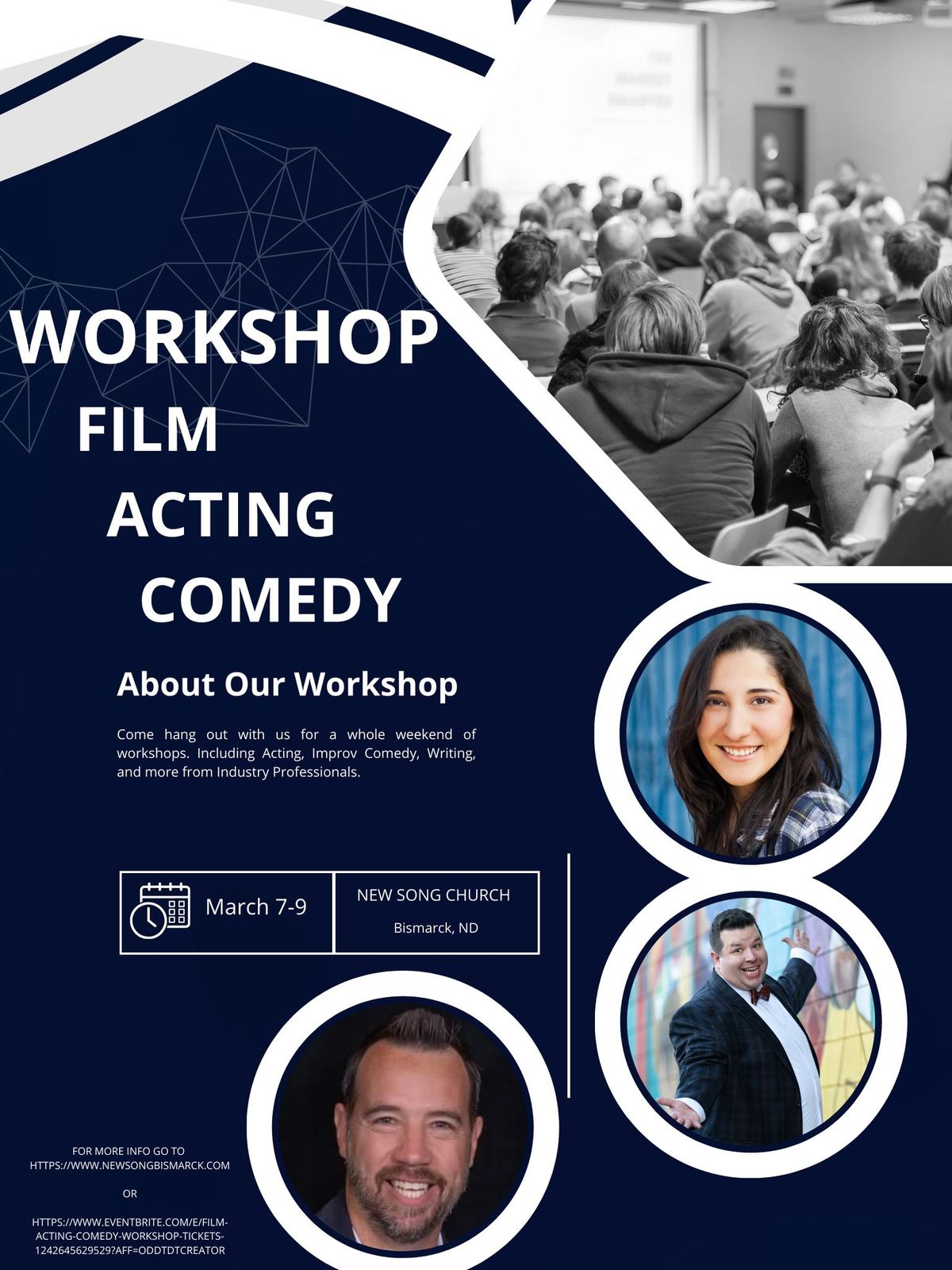 Bismarck! Acting and Comedy Workshops from Industry Professionals