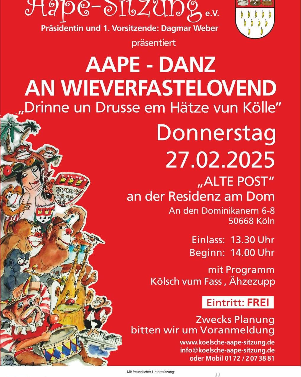 AAPE-DANZ an WIEVERFASTELOVEND 