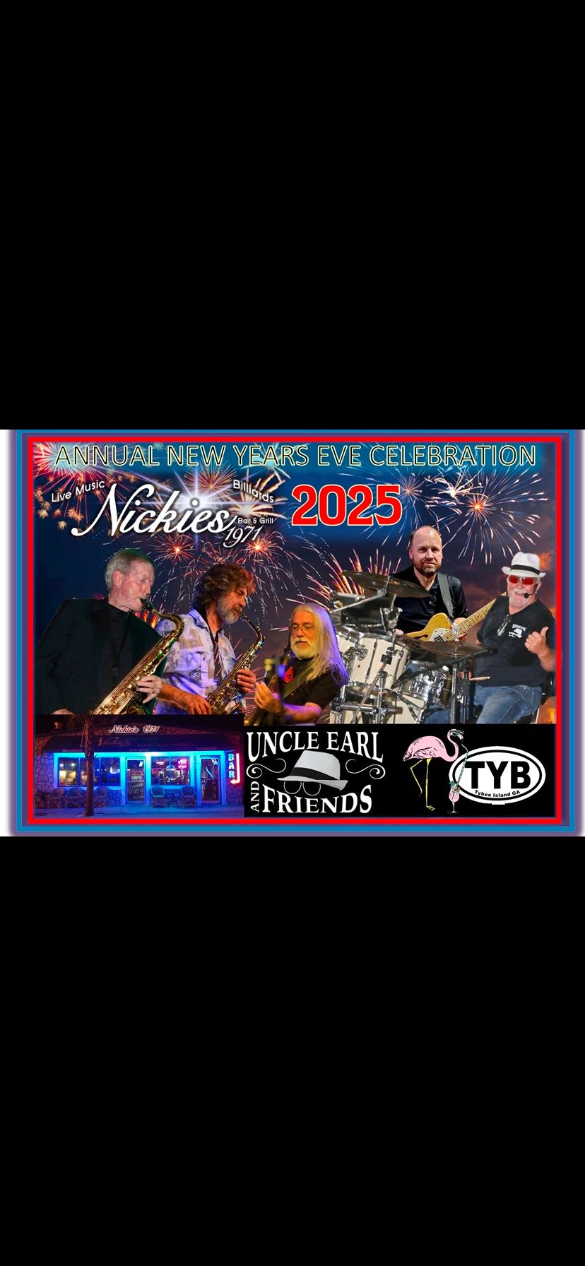 Uncle Earl & Friends, Dec 30 & 31 @ Nickies