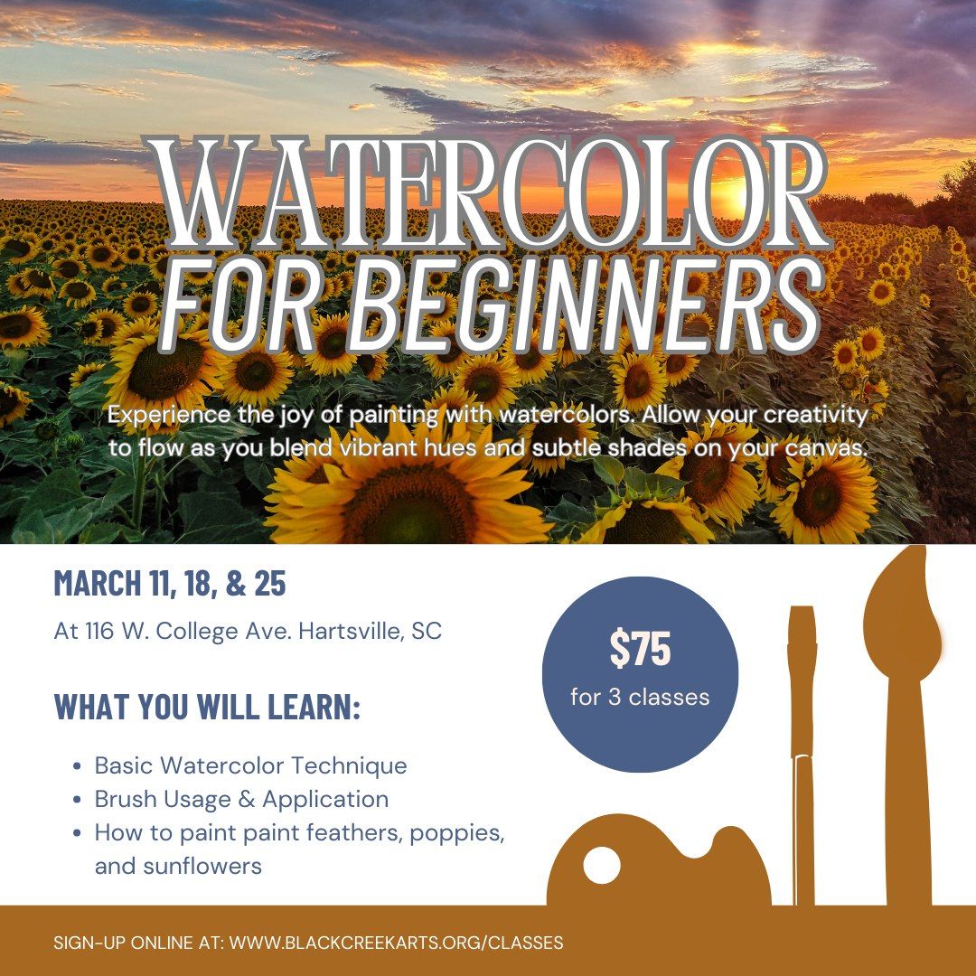 Watercolor for Beginners with Ember Estridge