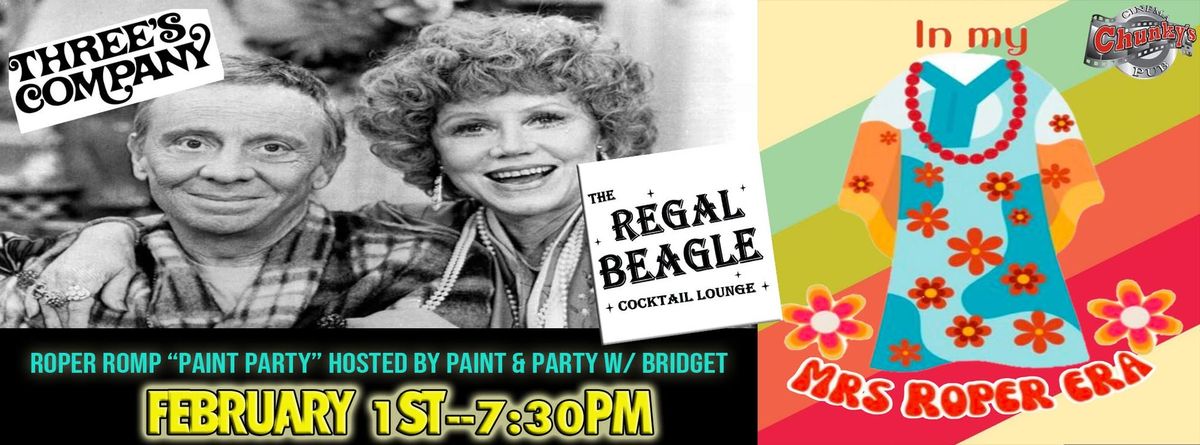 ROPER ROMP "PAINT PARTY": HOSTED BY PAINT & PARTY W\/ BRIDGET!!!