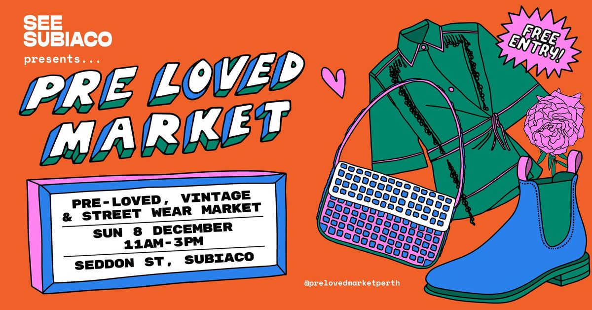 Pre-Loved Market at Seddon St Subiaco