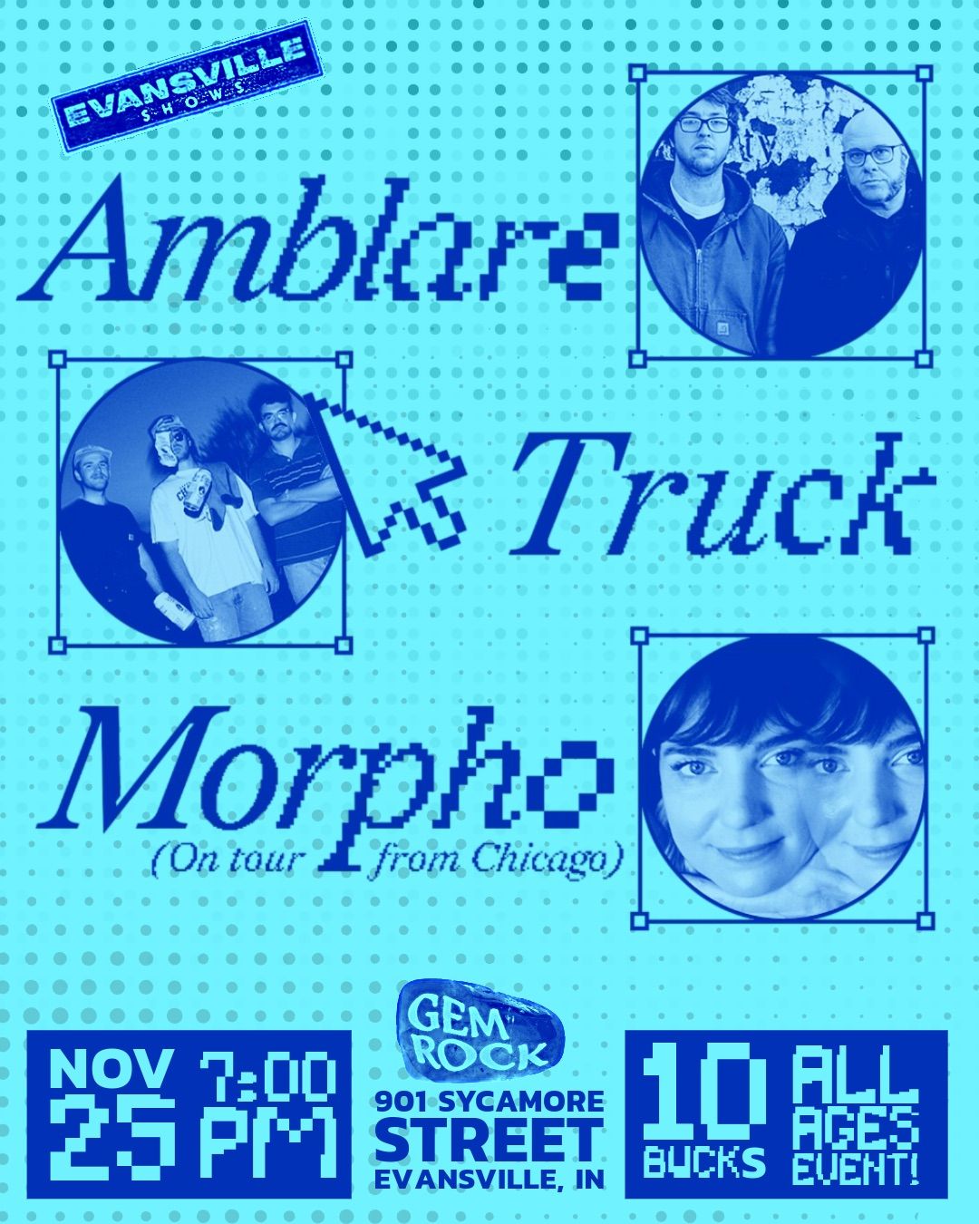 Morpho, Amblare, and Truck show!