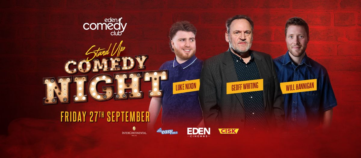 The Eden Stand Up Comedy Night 24th Edition