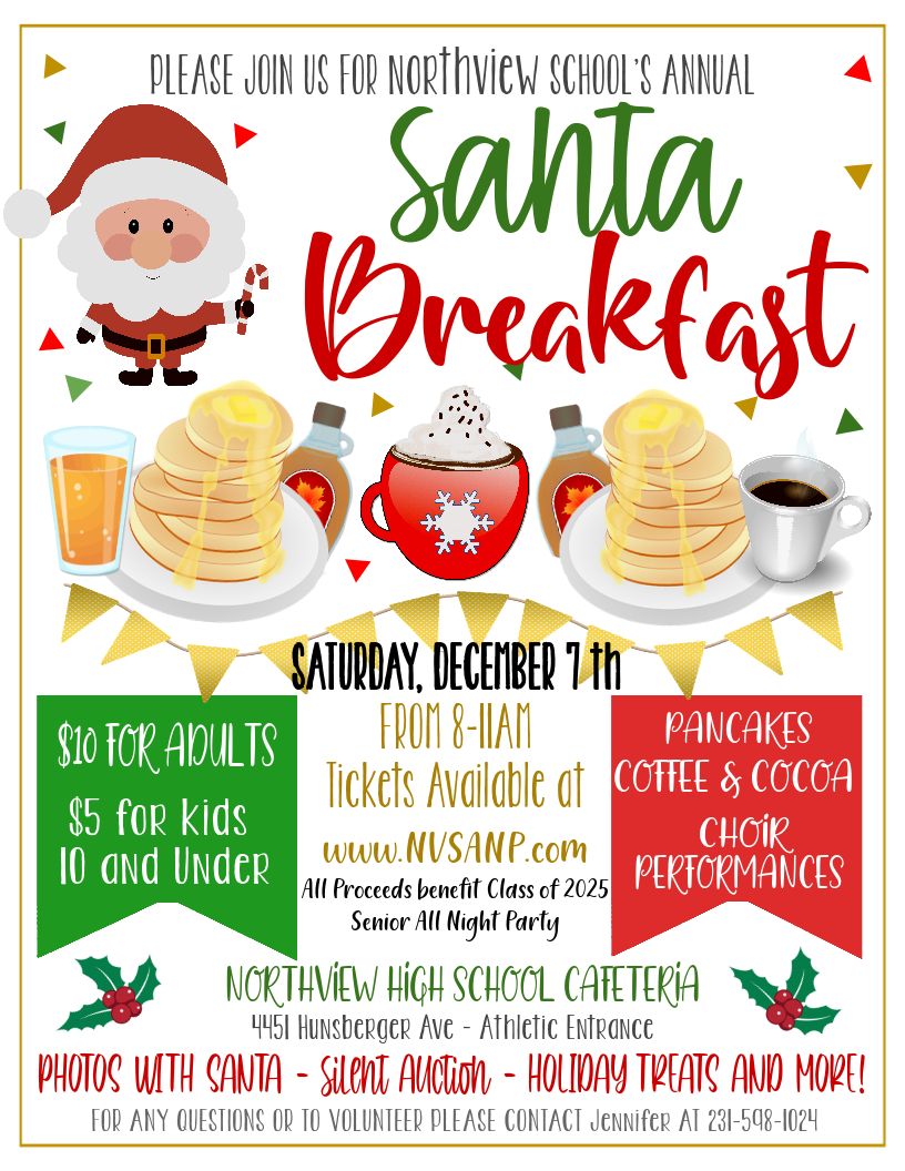 Northview's Annual Santa Breakfast