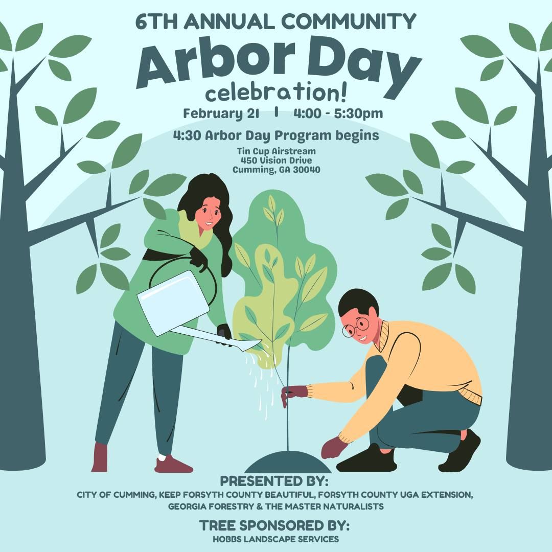 6th Annual Community Arbor Day celebration