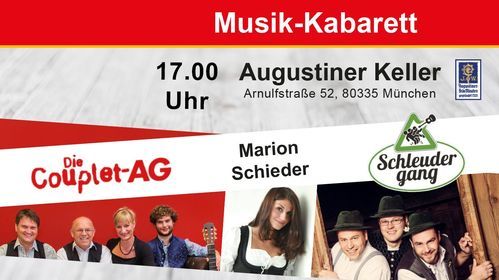 Musik-Kabarett mit Couplet-AG +Marion Schieder + Schleudergang