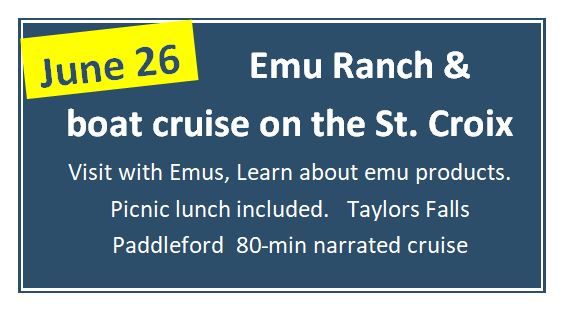 Day trip: Emu Ranch (see large birds) & Cruise on St. Croix