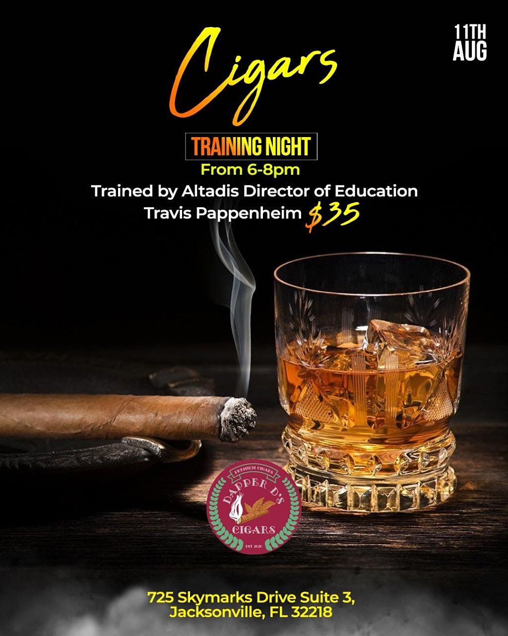 Dapper D\u2019s Cigars Cigar Training Workshop