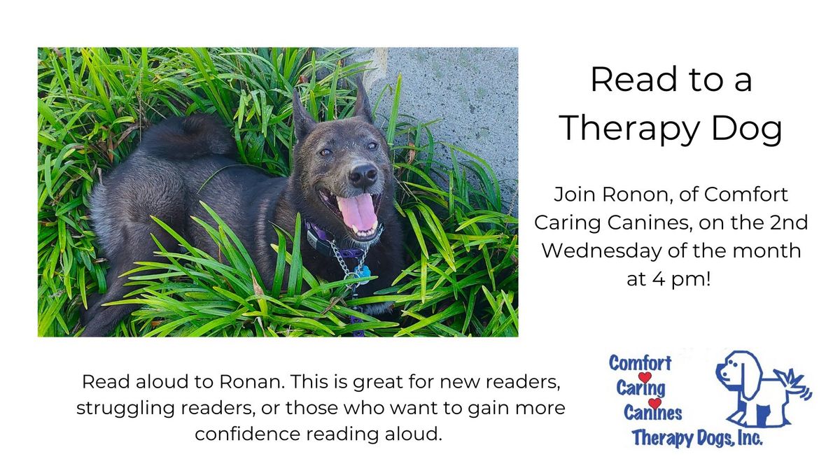 Read to a Therapy Dog