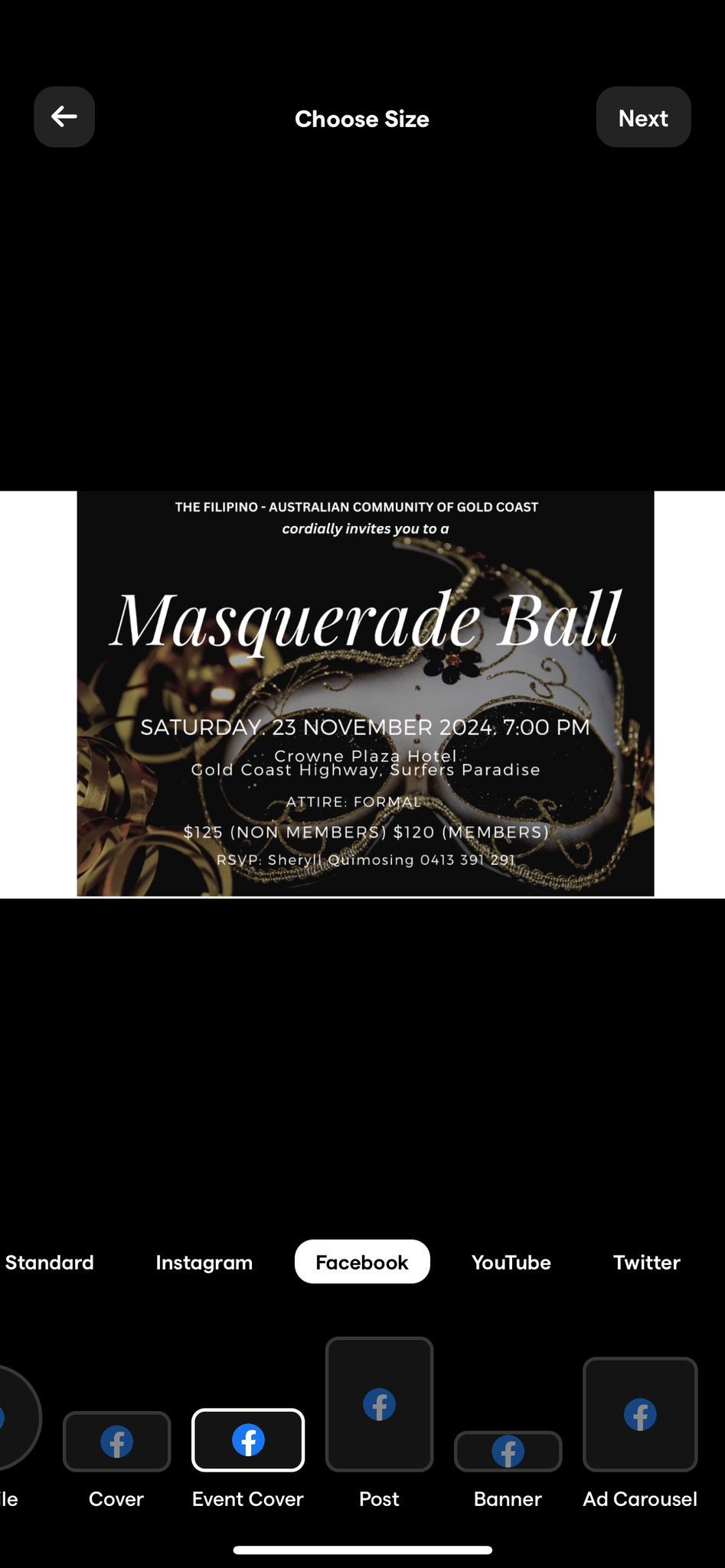 Fil - Aust Masquerade Ball