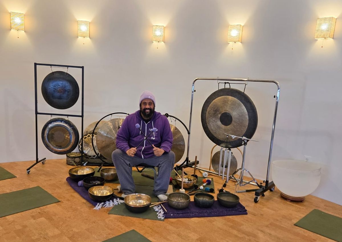 Winter Rest to Relax and Destress: Evening Sound Bath with Reggie Hubbard