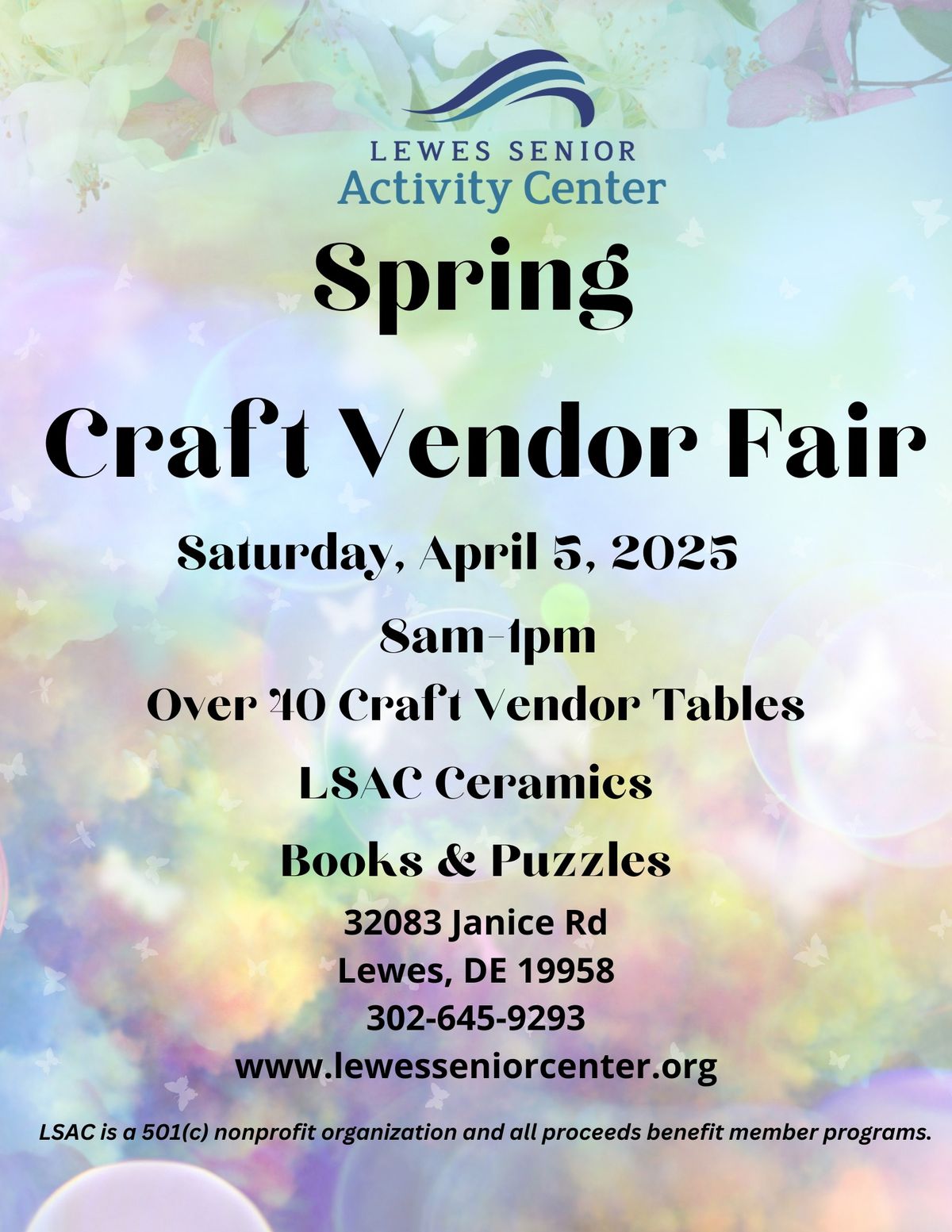 Spring Craft Vendor Fair