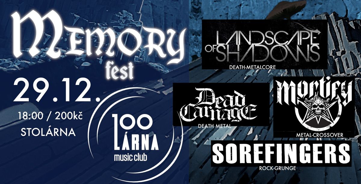 MEMORY Fest 2024 ve Stol\u00e1rn\u011b