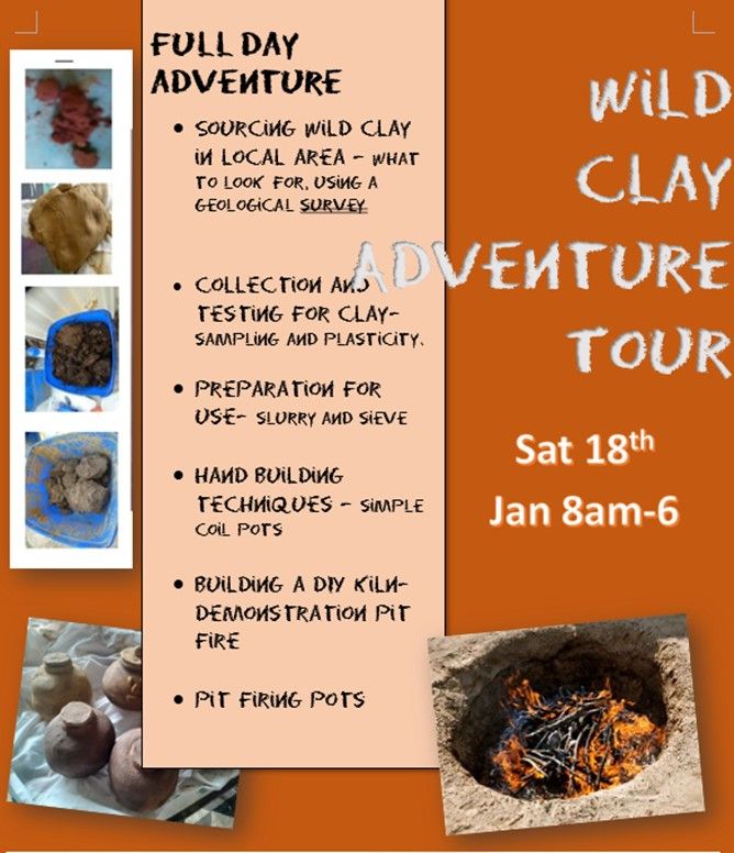 WILD CLAY ADVENTURE TOUR- family day