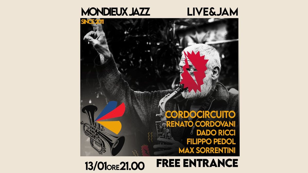 Mondieux Jazz \u2022 Every Monday Live & Jam in Florence | 5th | N\u00b0285