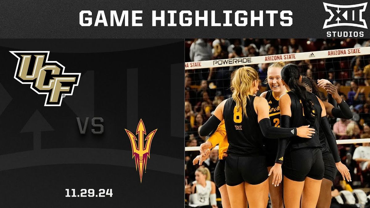 Arizona State Sun Devils at Houston Cougars Womens Volleyball