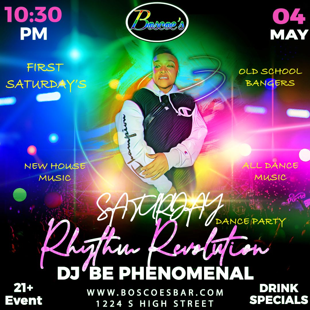 Rhythm Revolution Saturday Dance Party