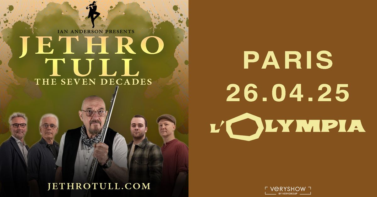 JETHRO TULL \u2022 L'Olympia \u2022 Paris