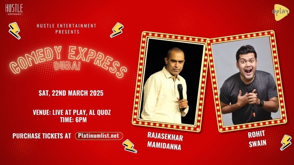 Comedy Express ft. Rajasekhar Mamidanna & Rohit Swain in Dubai