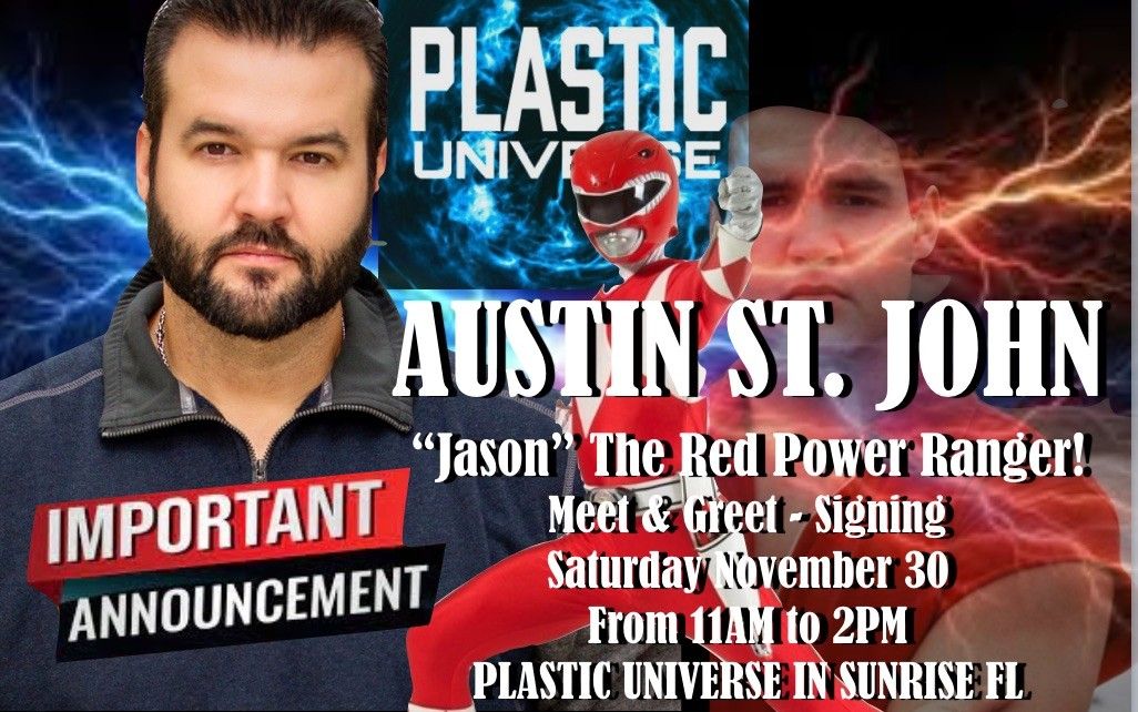 Meet Austin St. John - The OG #redranger