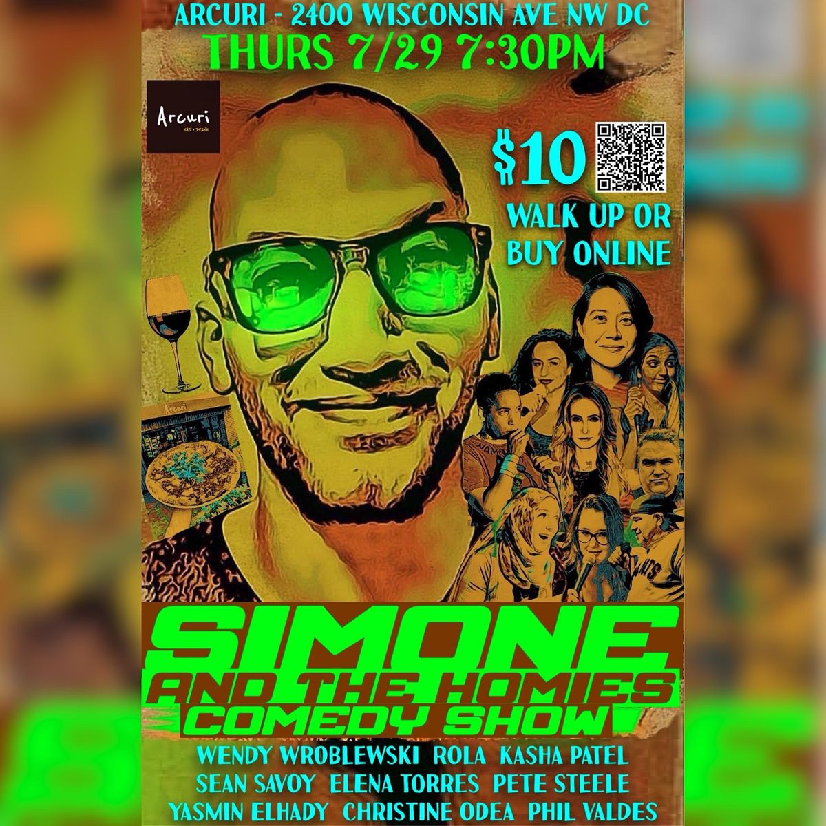 Simone and the Homies Stand Up Comedy Show