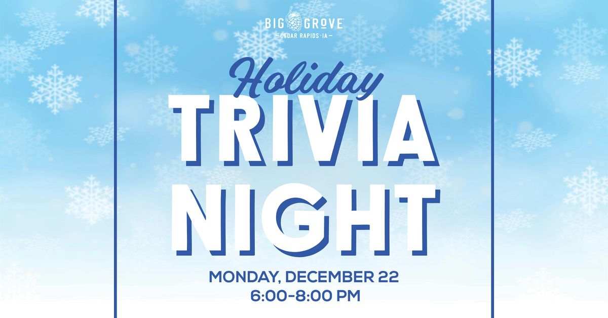 Holiday Trivia Night