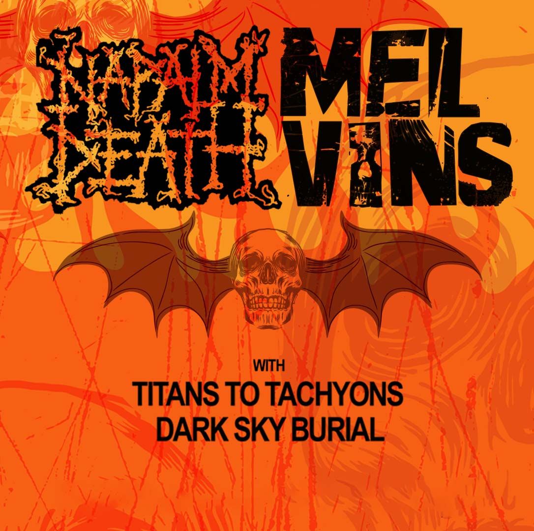 Napalm Death with Melvins (18+)