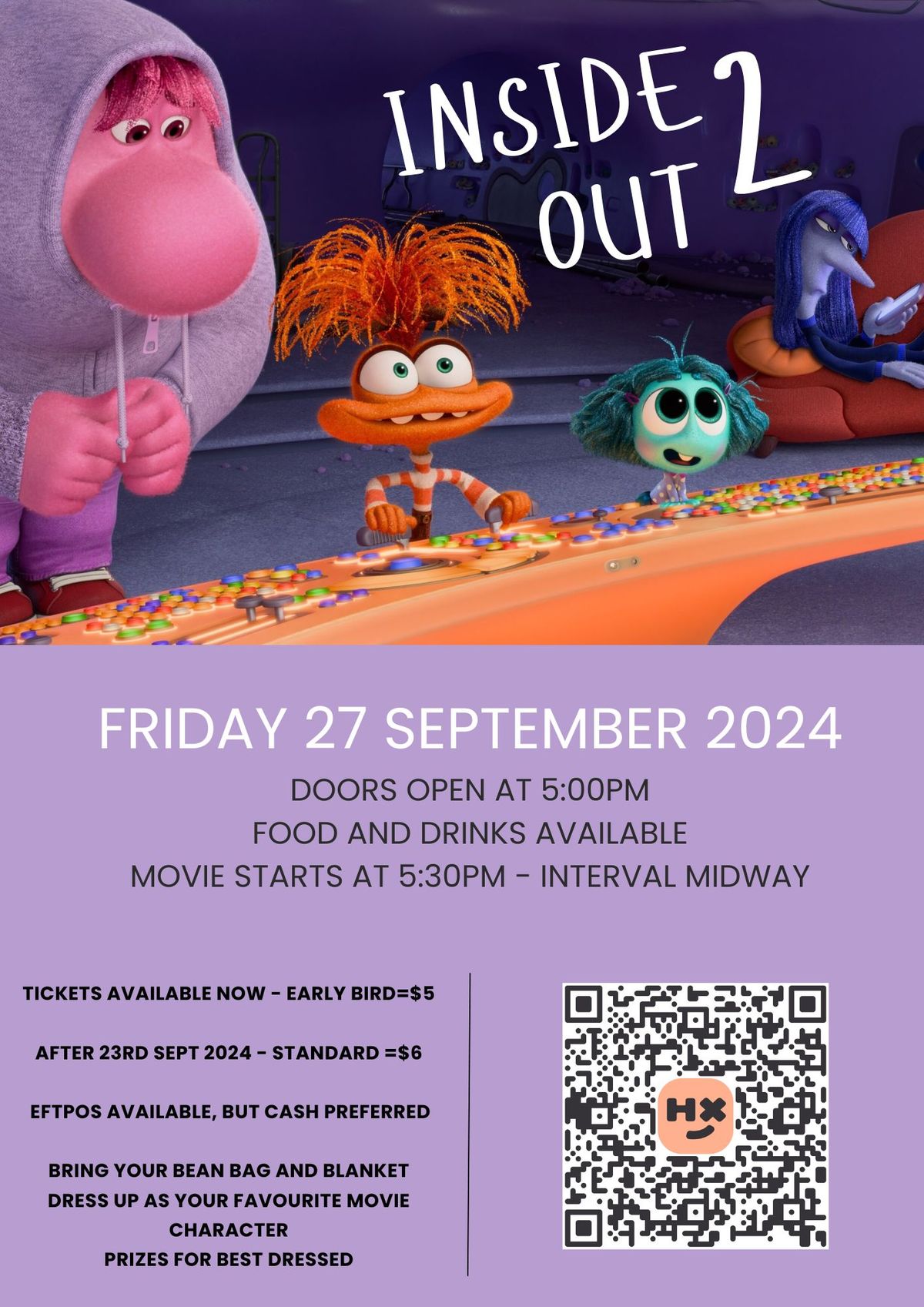 Movie night - Fri 27 September