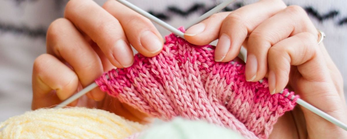 Knitting and Nattering at Symington Library