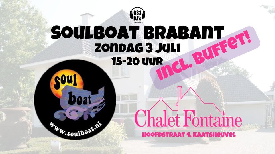 Soulboat Brabant 3 juli