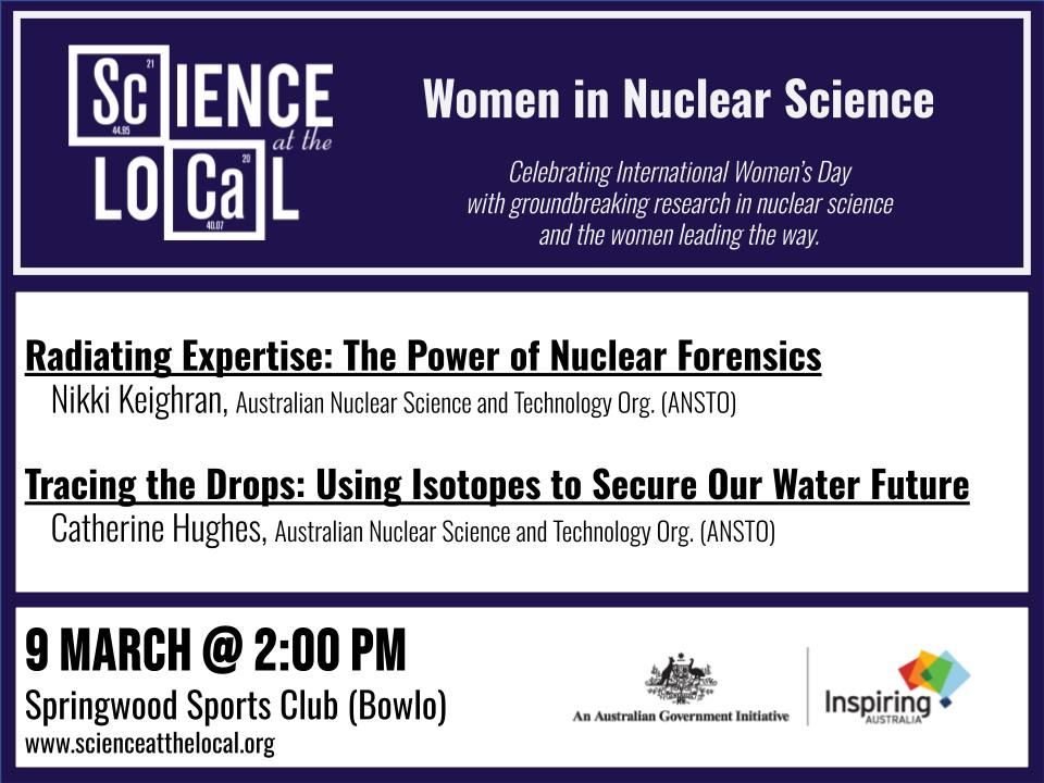 Celebrating International Women's Day with Nuclear Science