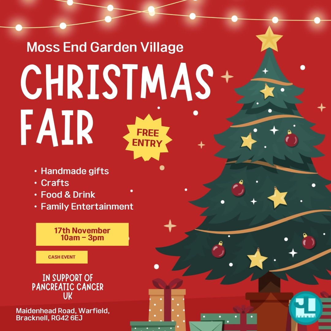 Christmas Fair @ Moss End Garden Village