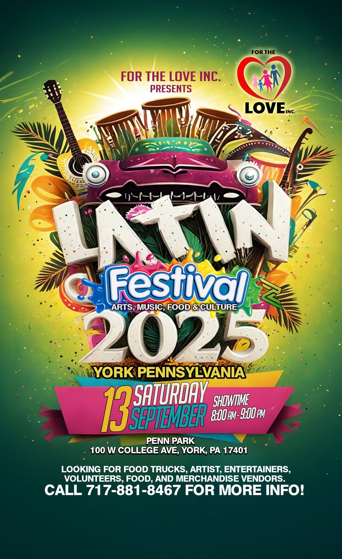 2025 LATIN FESTIVAL- Arts, Music, Food & Culture