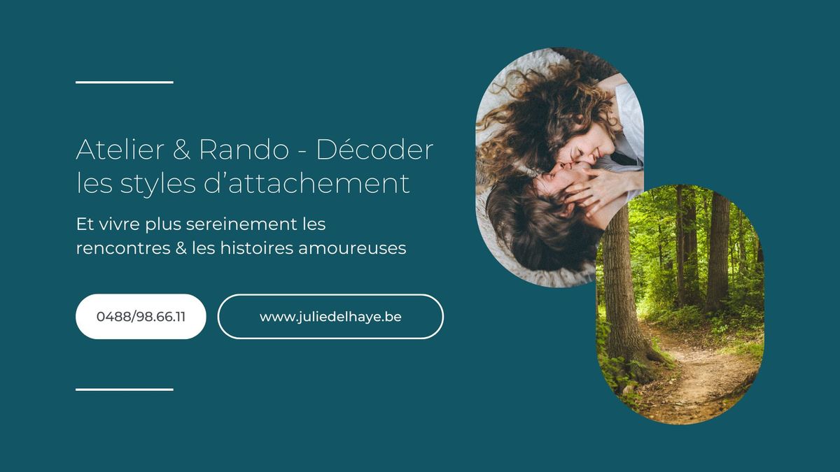 Atelier & Rando - Apprendre \u00e0 mieux vivre les relations amoureuses  (H\/F)