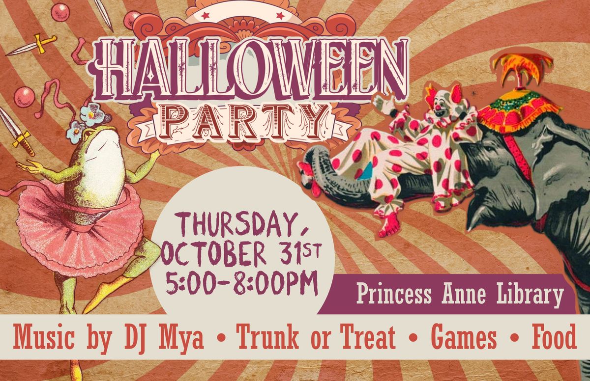 Halloween Block Party @ Princess Anne Library