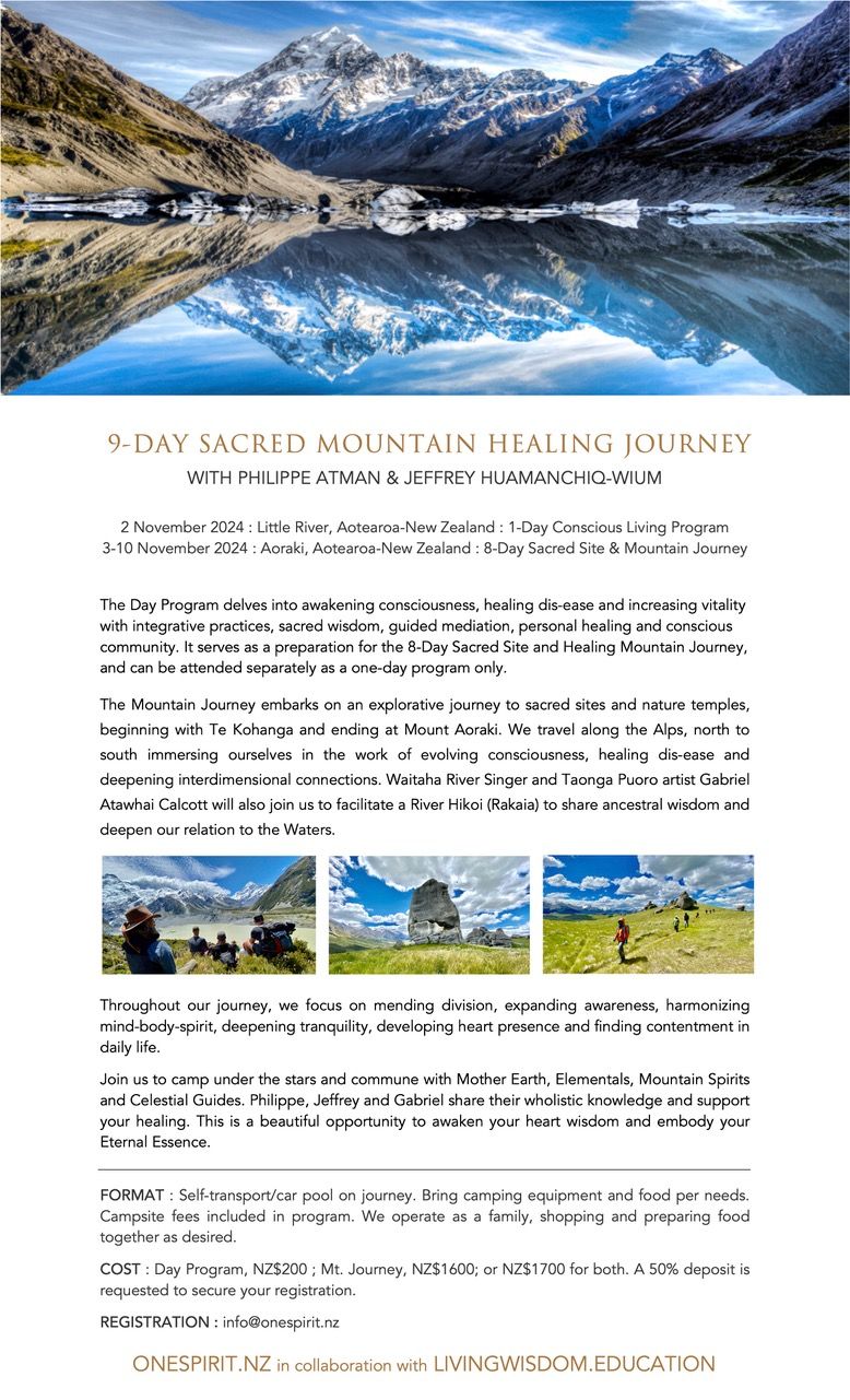 9-Day Sacred Mountain Healing Journey