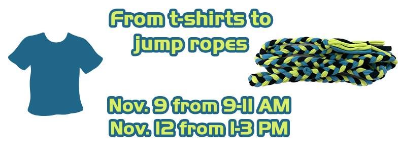 T-Shirts to Jump Ropes