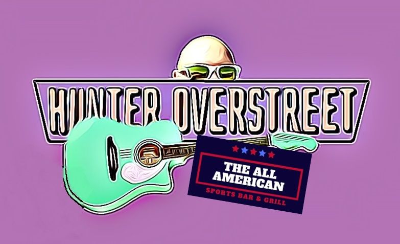 Hunter Overstreet at The All American Sports Bar & Grill