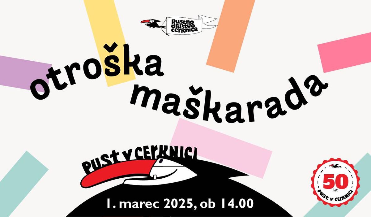 OTRO\u0160KA MA\u0160KARADA - Pust v Cerknici 2025