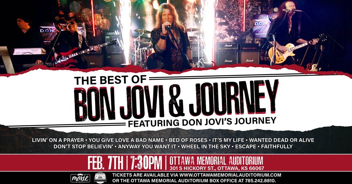 Tribute to Bon Jovi and Journey Ft Don Jovi's Journey