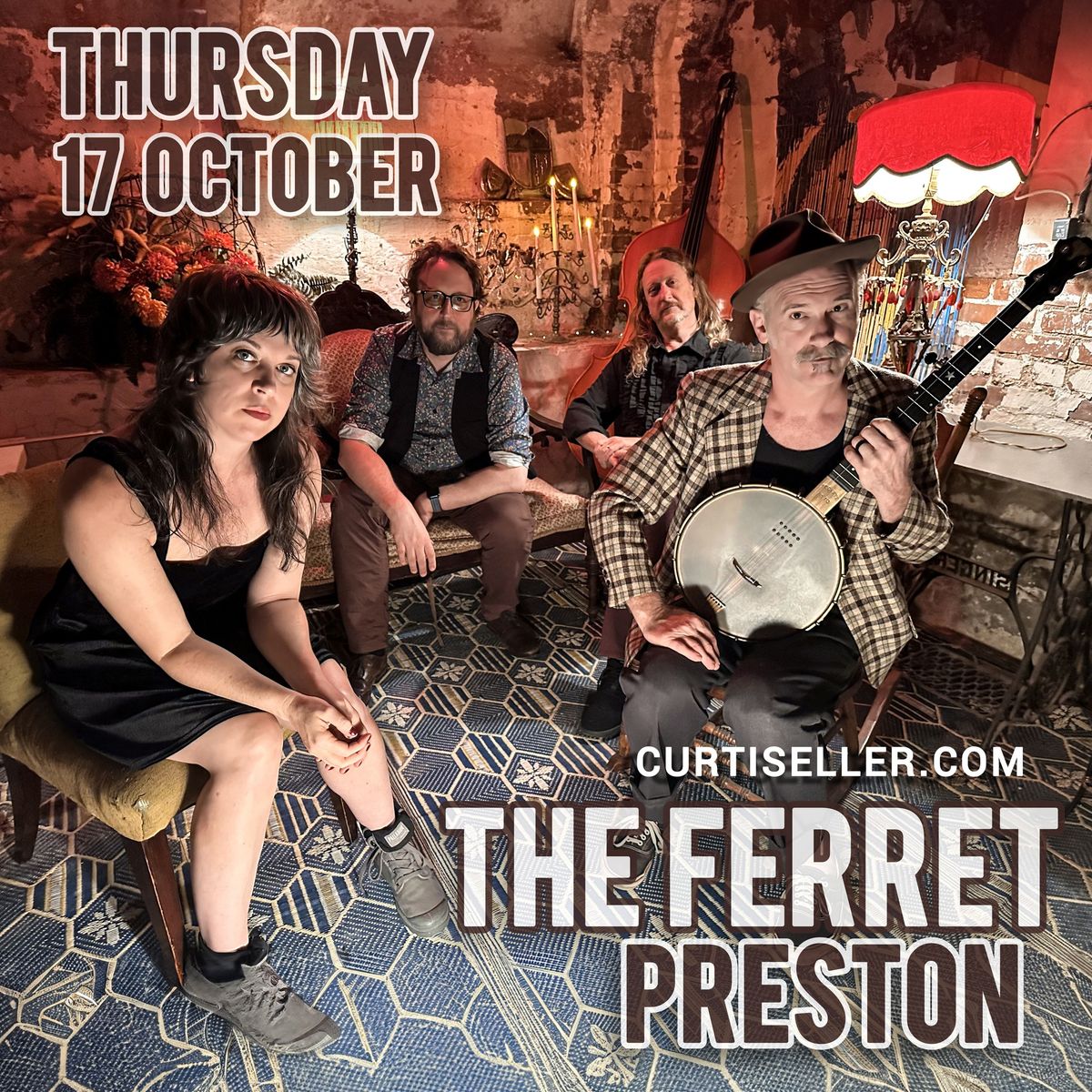 Curtis Eller's American Circus with FirstnameFrank | The Ferret, Preston - 17.10.24