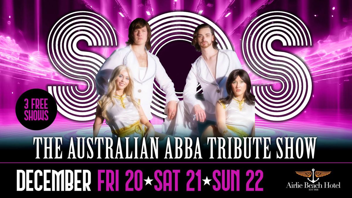 \u2018SOS\u2019 ABBA Tribute \u2013 Saturday 21st December