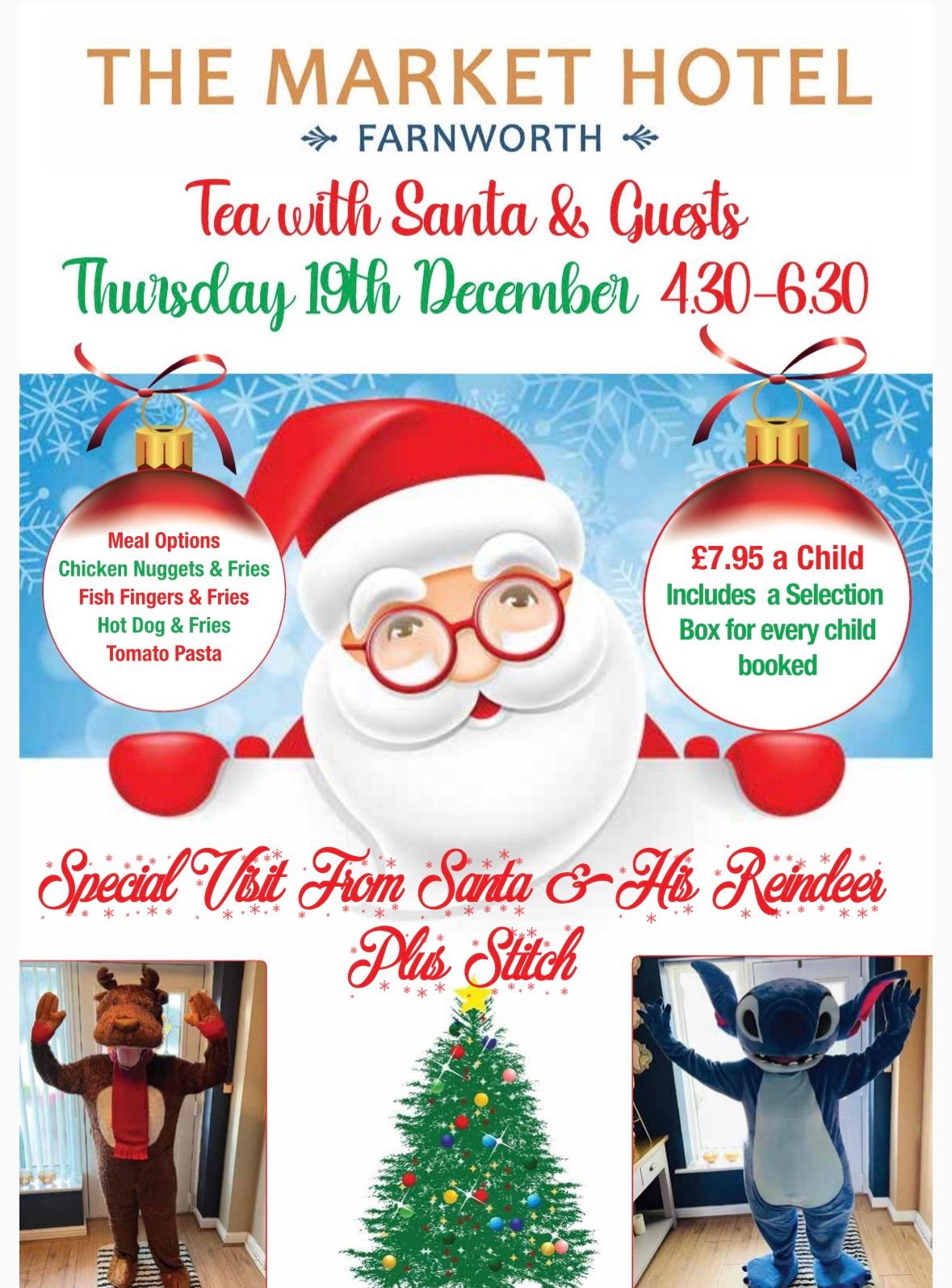 Tea with Santa & friends 