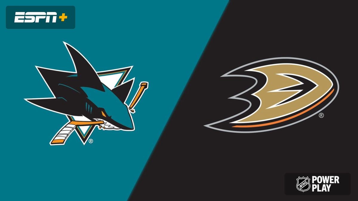 San Jose Sharks at Anaheim Ducks