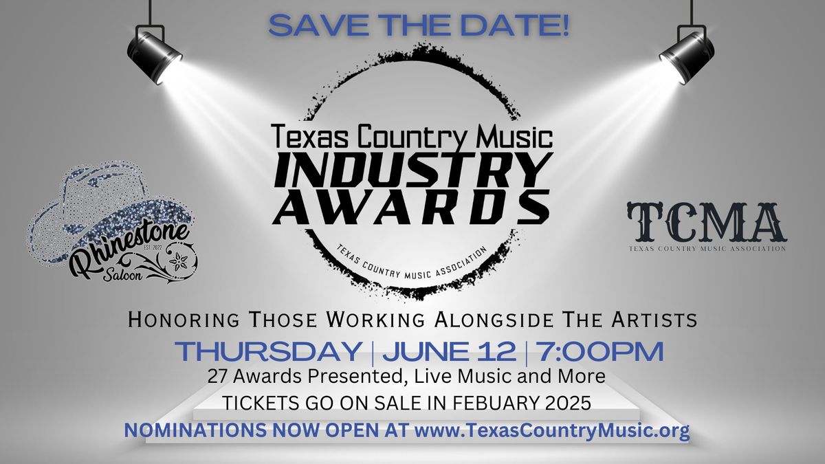 2025 Texas Country Music Industry Awards