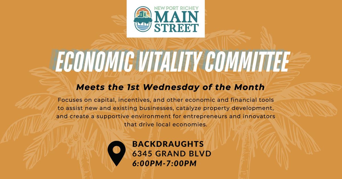 Economic Vitality Committee Meeting - New Port Richey Main Street