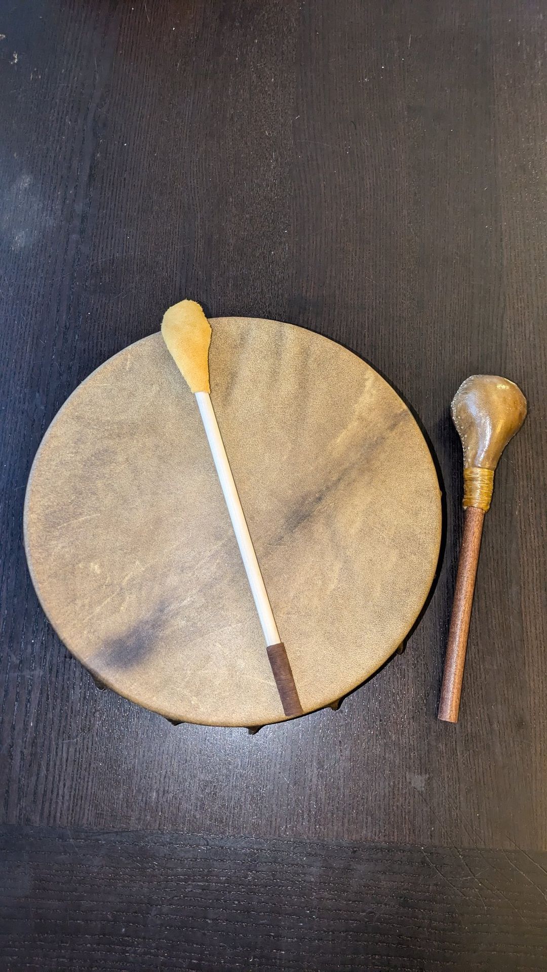 Elk Hide Hand Drum + Raw Hide Rattle Workshop