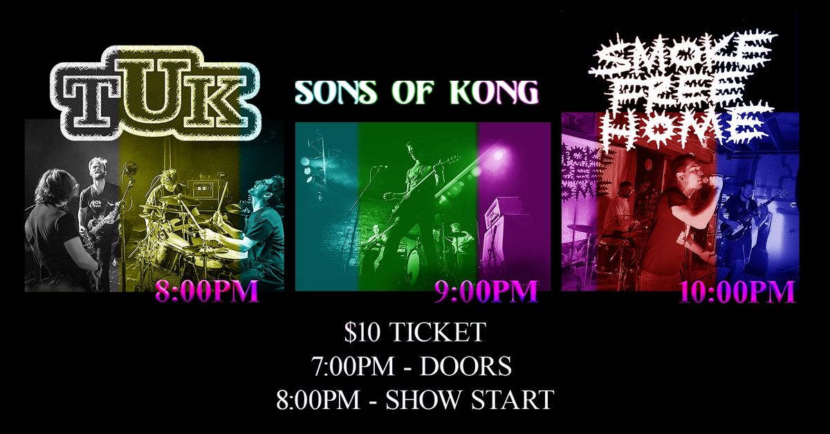 Smoke Free Home, Sons of Kong, TUK | At The Tracks